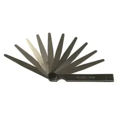 FEELER GAUGE - TAPERED 10 BLADE IMPERIAL (SIZE RANGE: 0.0015\"-0.025\")